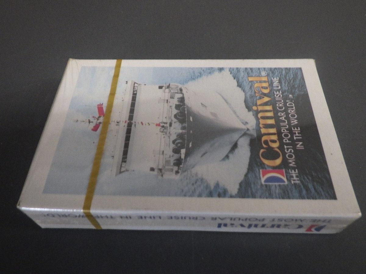 レア アメリカ カーニバルクルーズライン Carnival CRUISE LINE PLAYING CARDS ノベルティ トランプ プレイングカード 管理No.6865_画像4