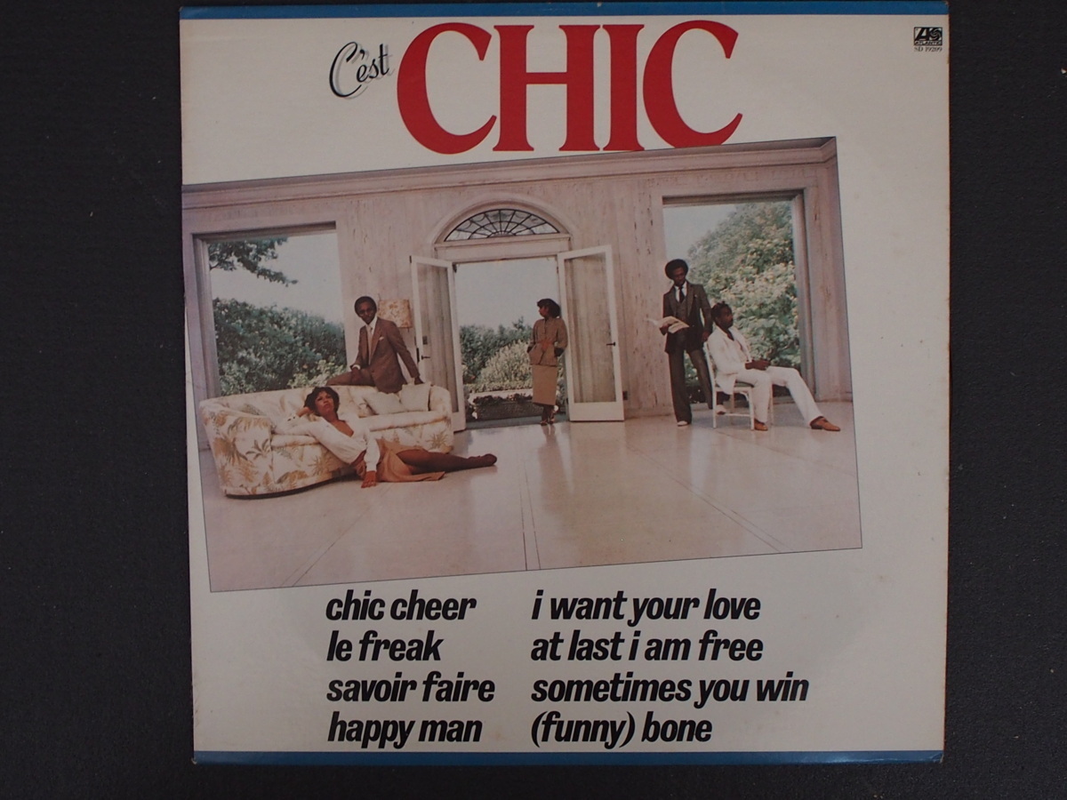 当時物 昭和レトロ ATLANTIC LP レコード アルバム シック CHIC C'EST CHIC SD19209 管理No.9457_画像1