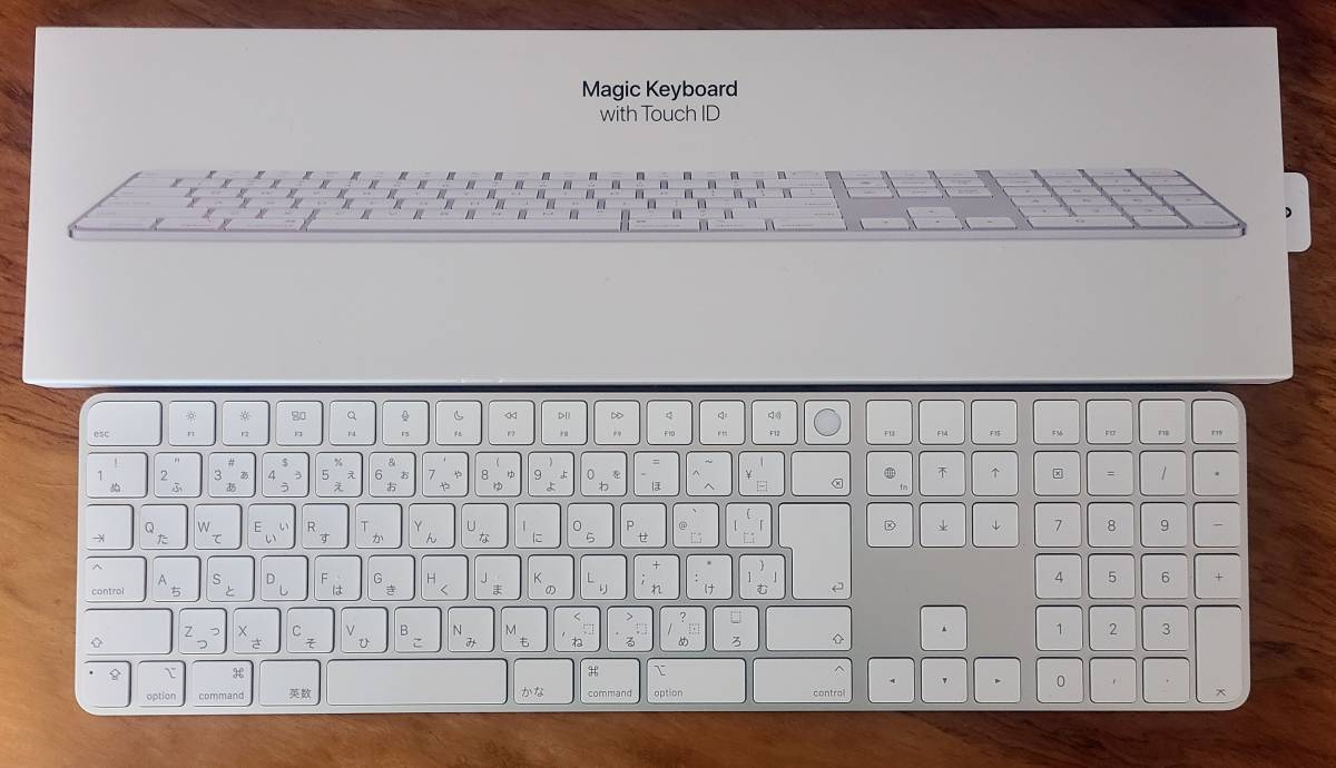 Mac Magic Keyboard touch id JIS 日本語 美品