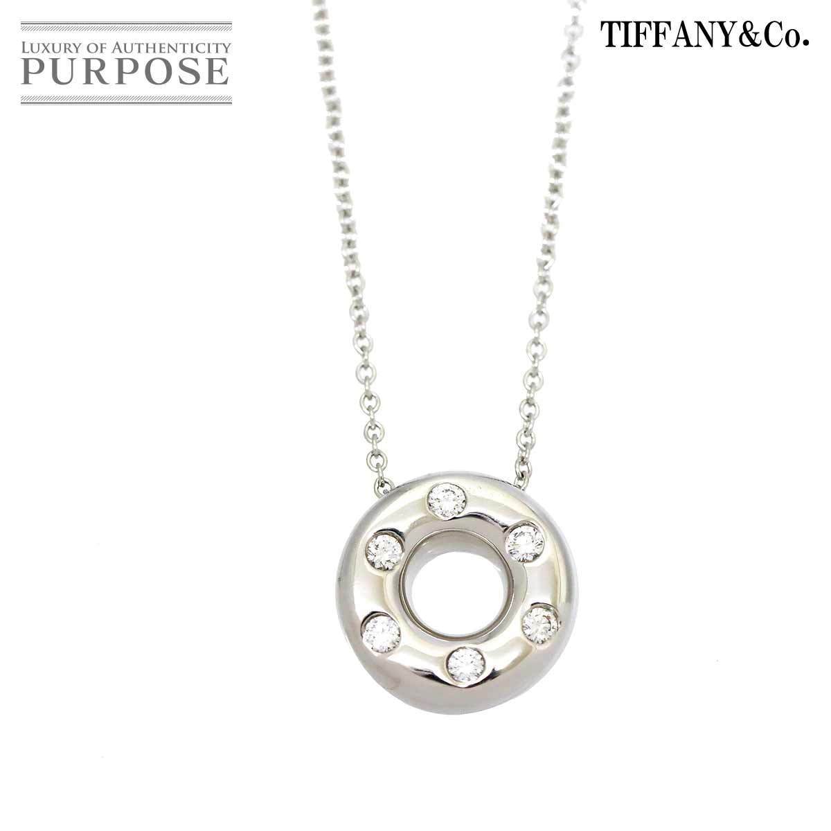 Tiffany ティファニー ドッツサークル ダイヤ ネックレス