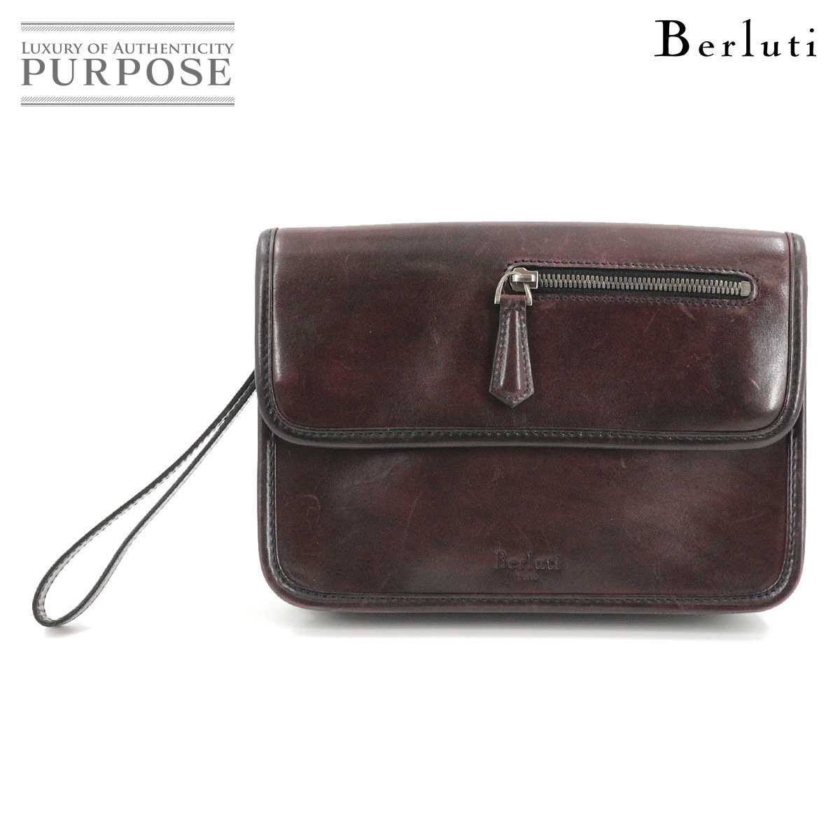 ベルルッティ Berluti セジュール クラッチ セカンド バッグ レザー