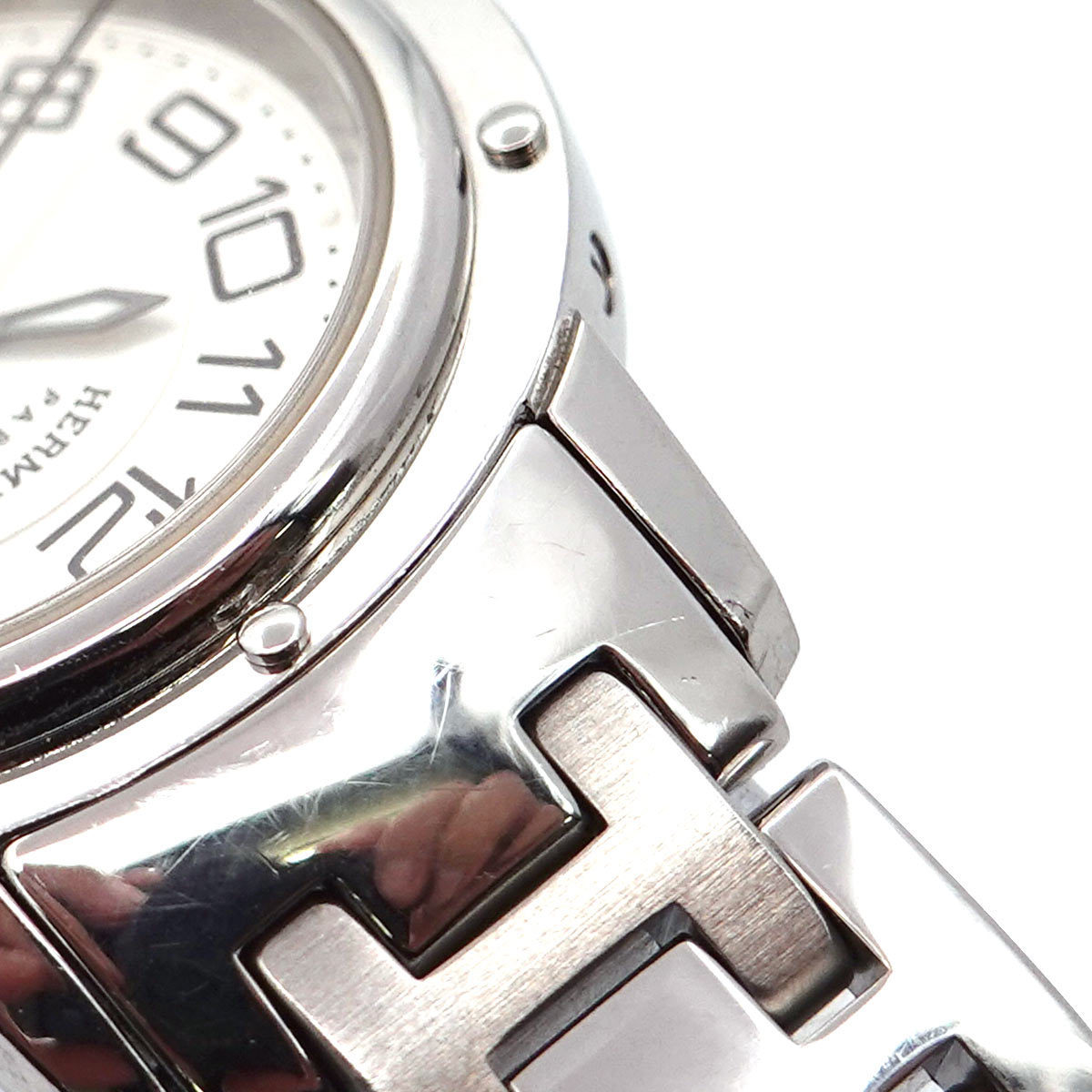 エルメス HERMES クリッパークラシック CP1 210 レディース 腕時計