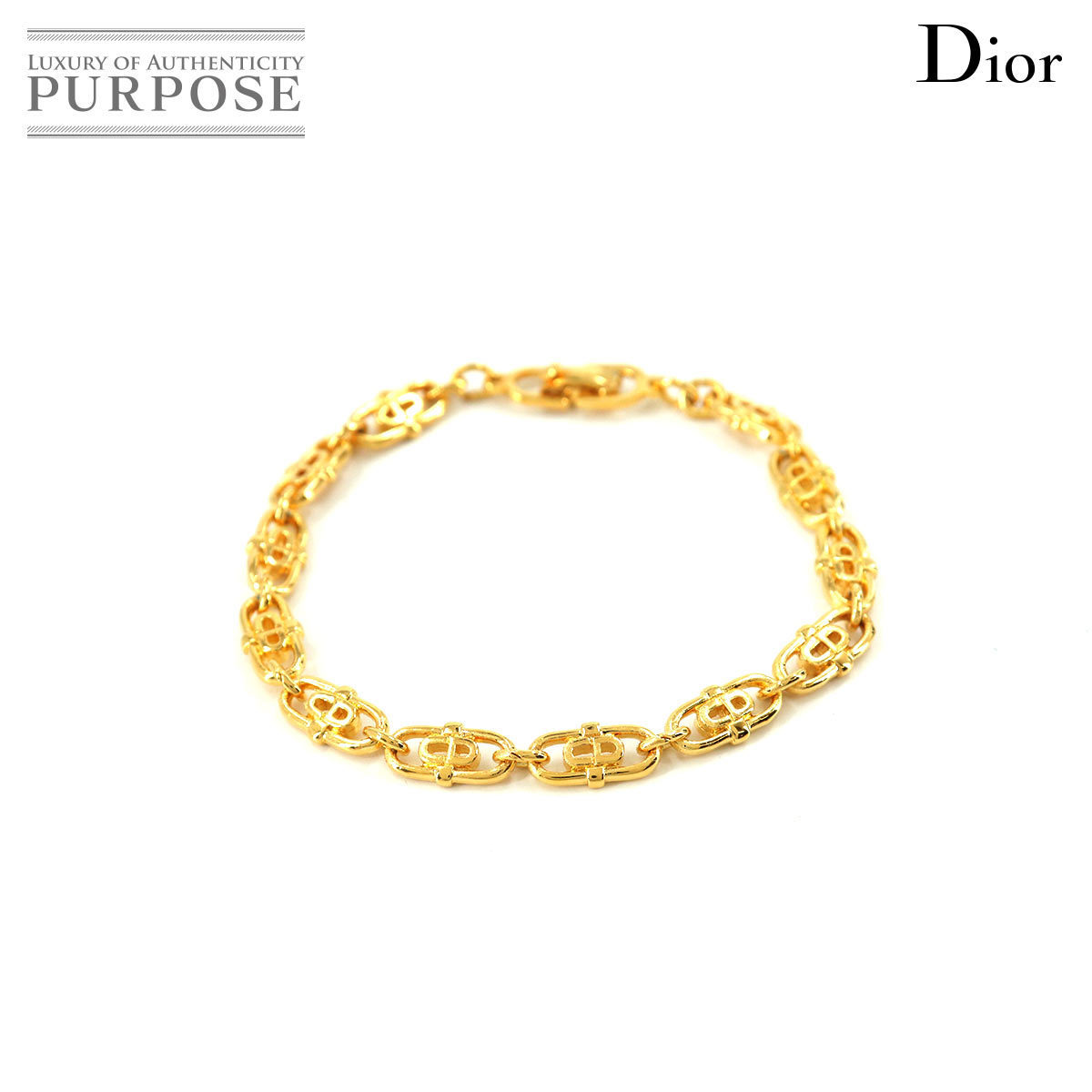 クリスチャン ディオール Christian Dior CD ロゴ チェーン