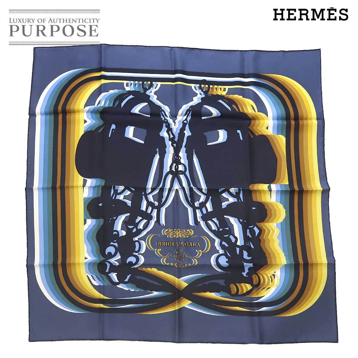 未使用 展示品 エルメス HERMES カレ 90 大判 スカーフ Brides de Gala