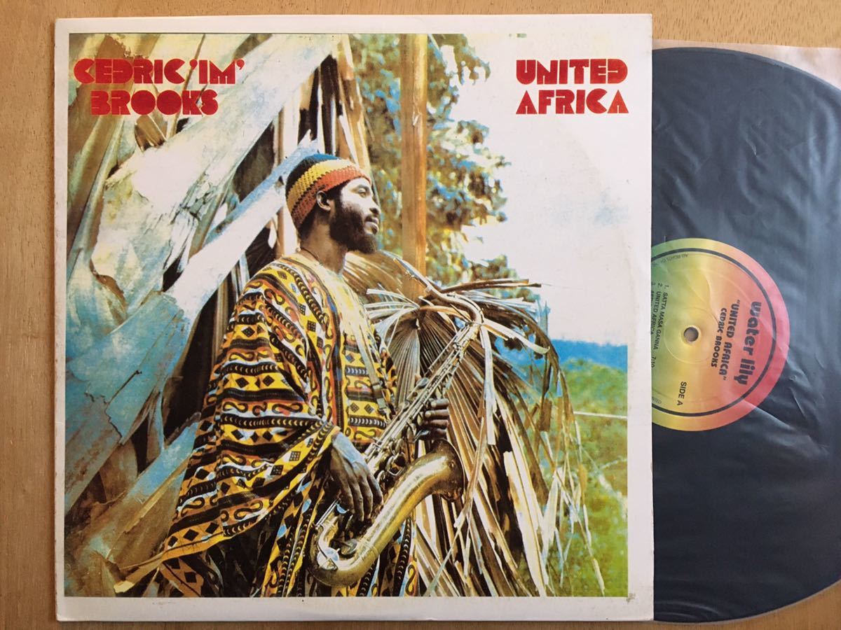 LP Cedric 'Im' Brooks / United Africa / jamaica water lily / rare groove