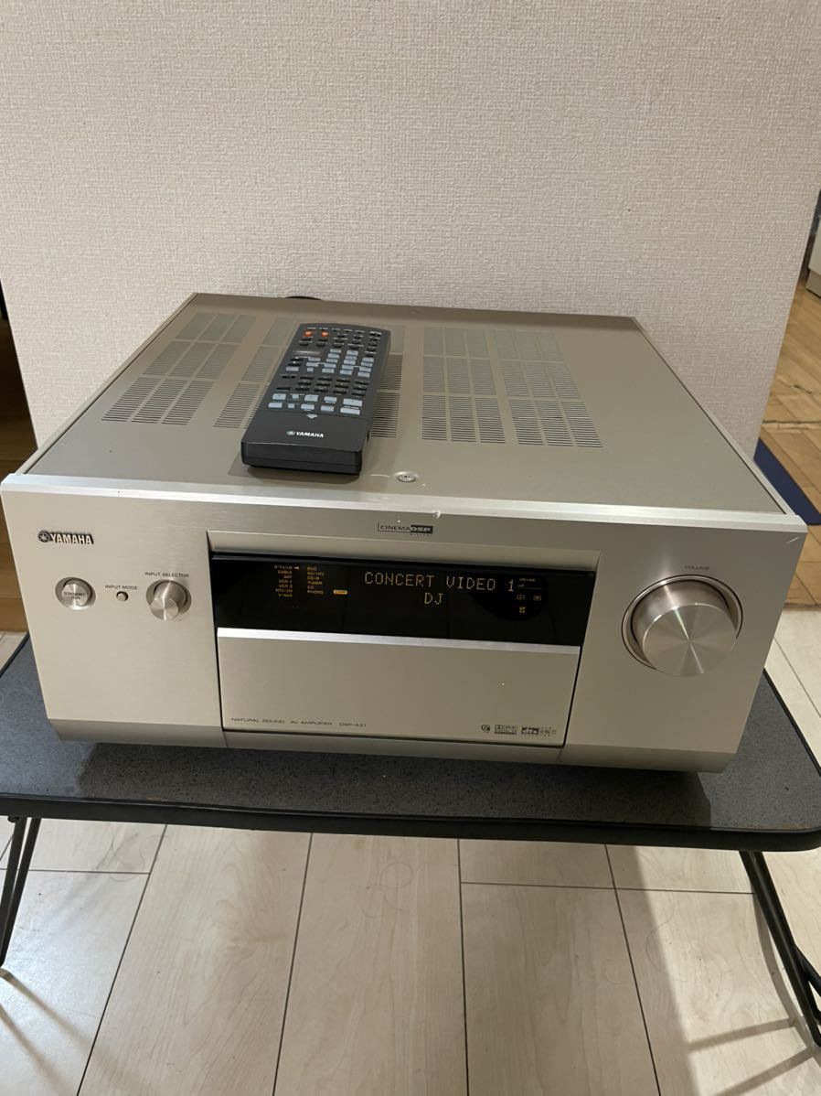 YAMAHA ヤマハ DSP-AZ1 AVアンプ (リモコン、電源ケーブル付) 現状品