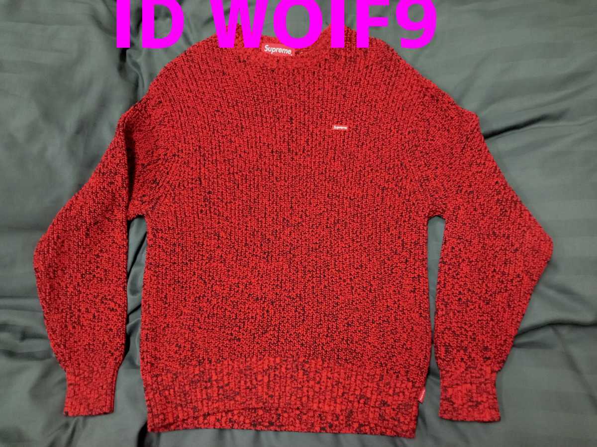 supreme Melange Rib Knit sweater キムタク着 - everreliablehomereno.com