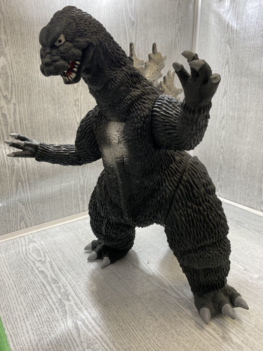 自宅保管品】 ゴジラ 大型ソフビ GODZILLA 約50cm バンダイ BANDAI