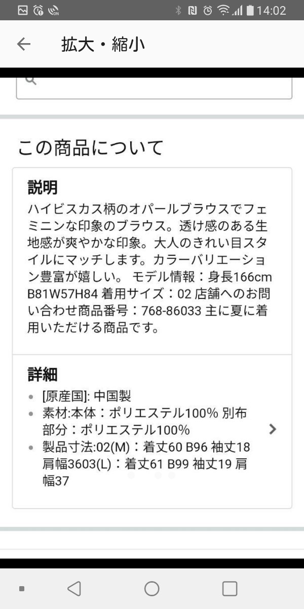 ブラウス レディース グローブ Mサイズ ネイビー 紺  ハイビスカス 花柄 レースカットソー トップス