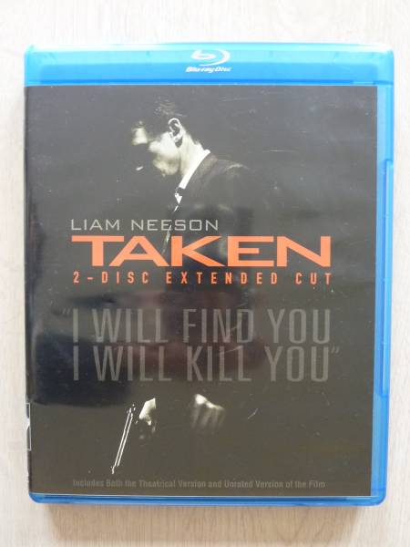 Blu-ray★96時間★Taken (Extended Cut; Includes Digital Copy) (US Version)2枚組★リーアム・ニーソン他_画像1