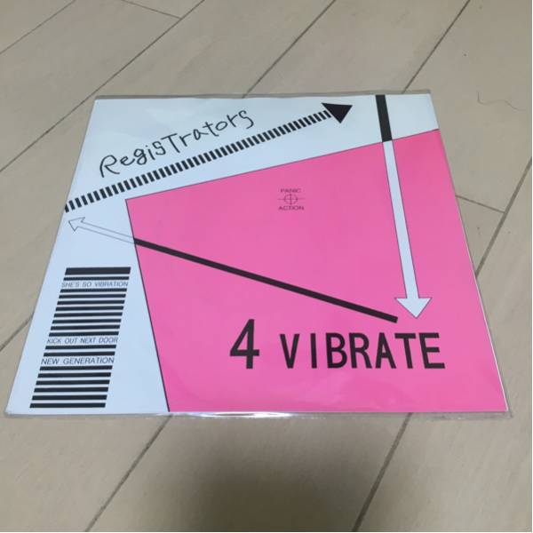 Registrators / 4 Vibrate 7inch Snuffy Smile 廃盤 名曲 入手難 希少_画像1