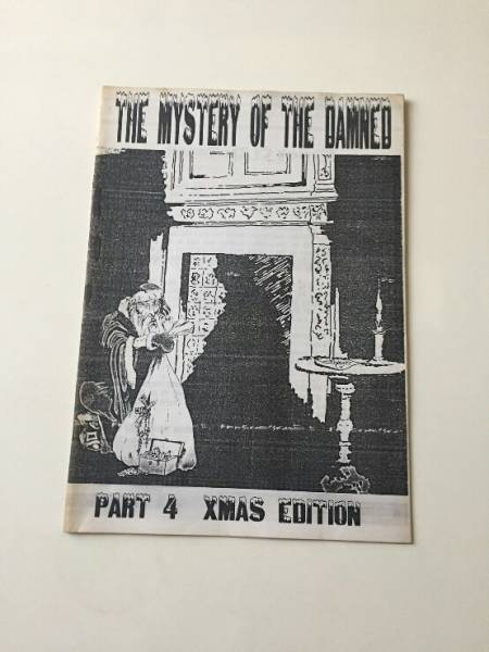 激レア 入手困難 The Damned ファンジン THE MYSTERY OF THE DAMNED PART 4 XMAS EDITION the Clash sex pistols