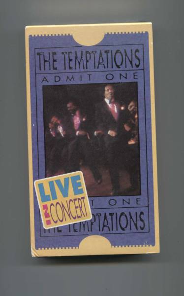 中古vhs The Temptations Live In Concert 輸入品日本代购 买对网