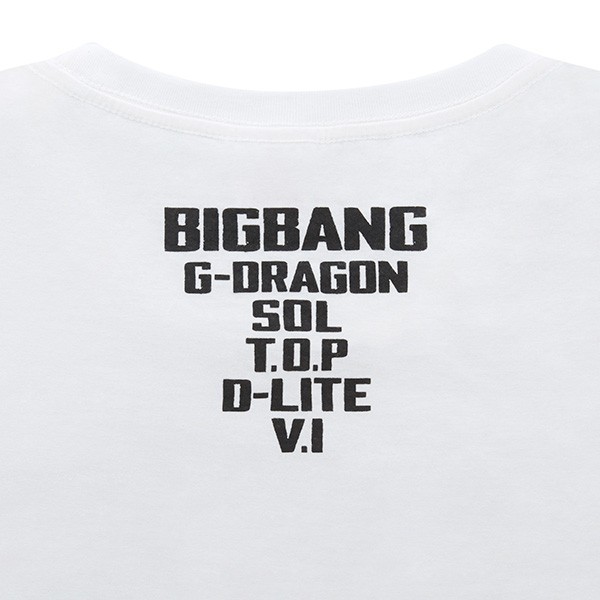 [ официальный ]BIGBANG 0.TO.10 футболка новый товар белый M большой van GD SOL T.O.P