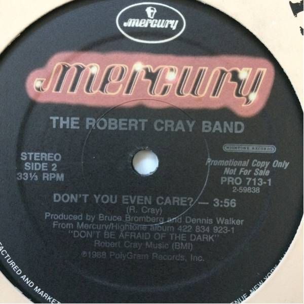 12' The Robert Cray Band-Don't You Even Care?_画像3