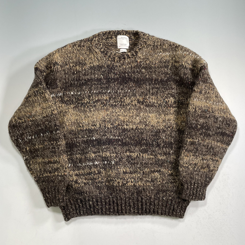 visvim AMPLUS CREW L/S GRADIENT HANDKNIT bracala.rs