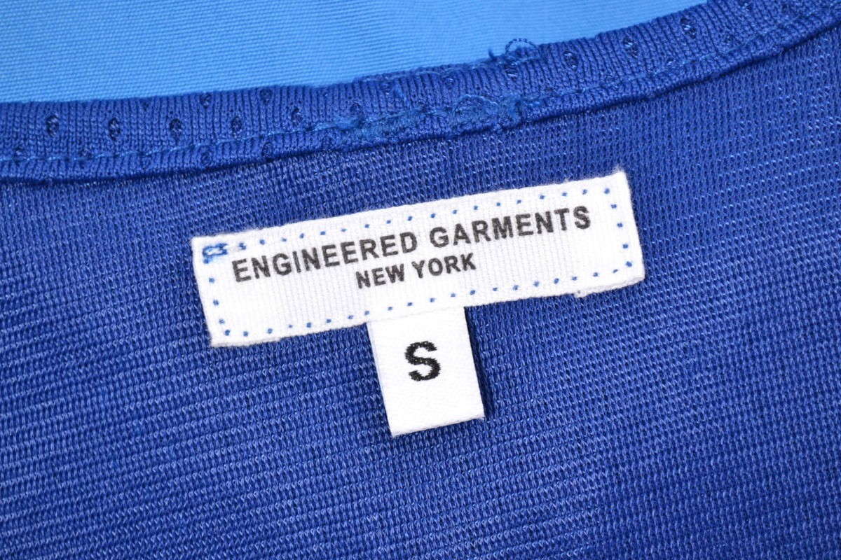 美品 Engineered Garments Foｗl Vest-8.5oz Pro Mesh S ブルー エンジニアードガーメンツ KL4QPQL230_画像7