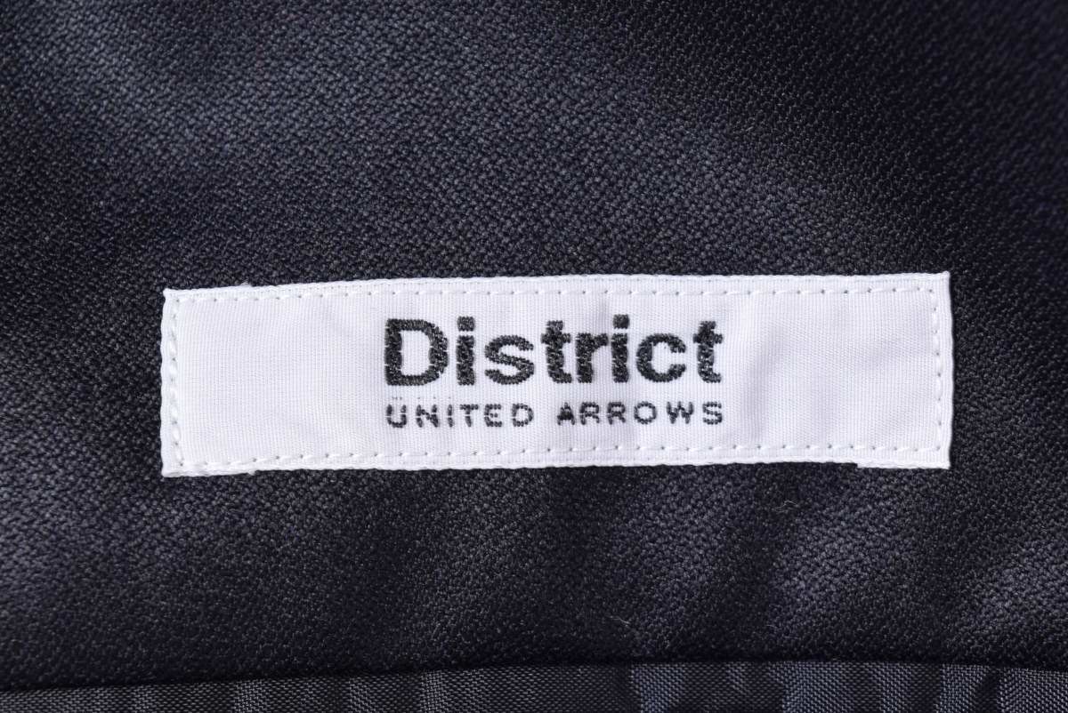 美品 District タキシード ブレザー ジャケット 44 ブラック