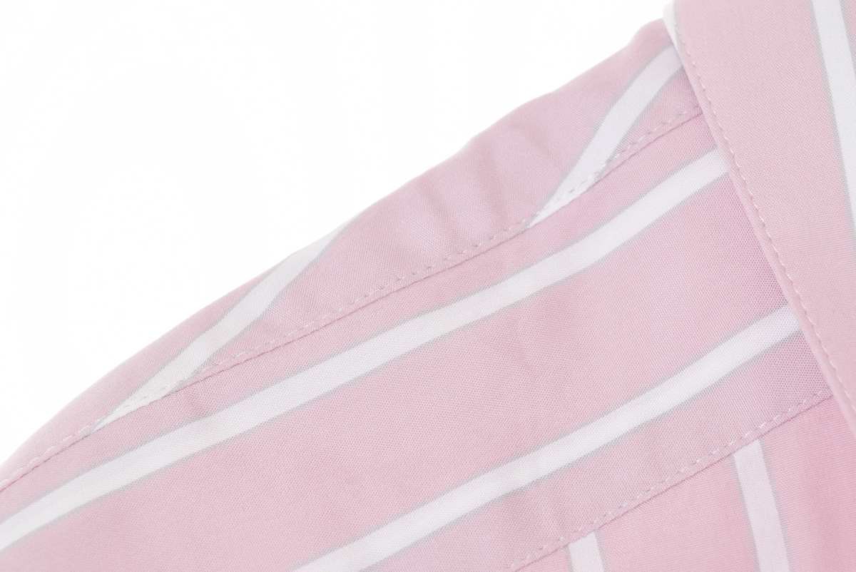 美品 AMBUSH ストライプ 半袖 シャツ 1 ライトピンク アンブッシュ KL4QCSUA59_画像4
