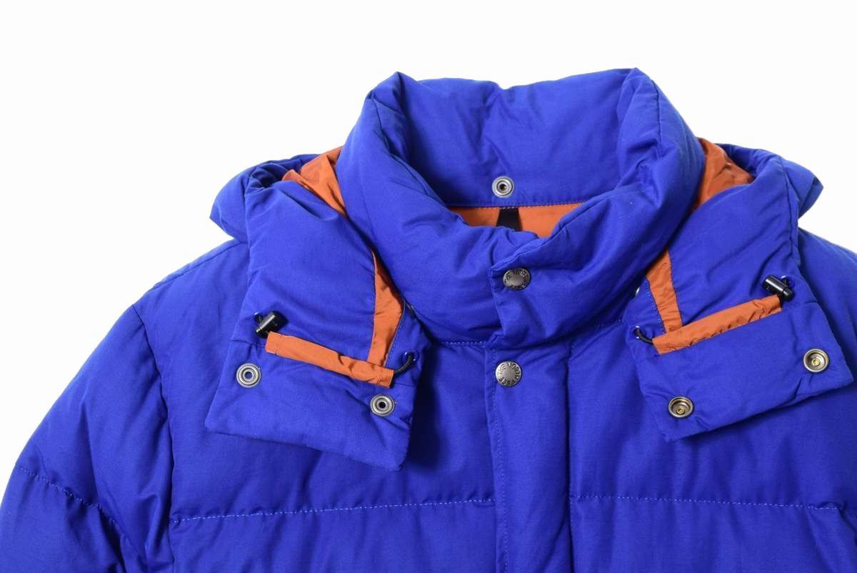 美品 THE NORTH FACE × JUNYA WATANABE グログラン ダウン ジャケット S ブルー ザノースフェイス KL4QASUS97_画像4