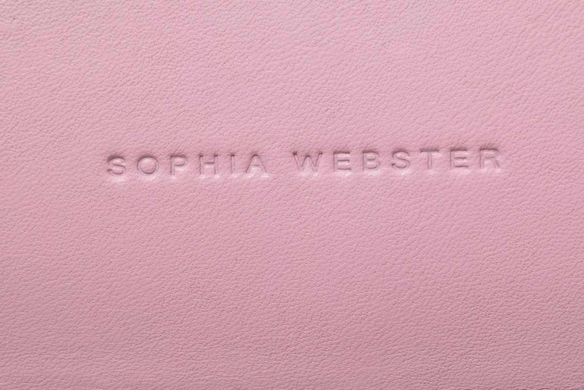  unused SOPHIA WEBSTER Flossy Butterfly Pouchette bag ONE SIZE pink sophia we booster KL4CPKQL30