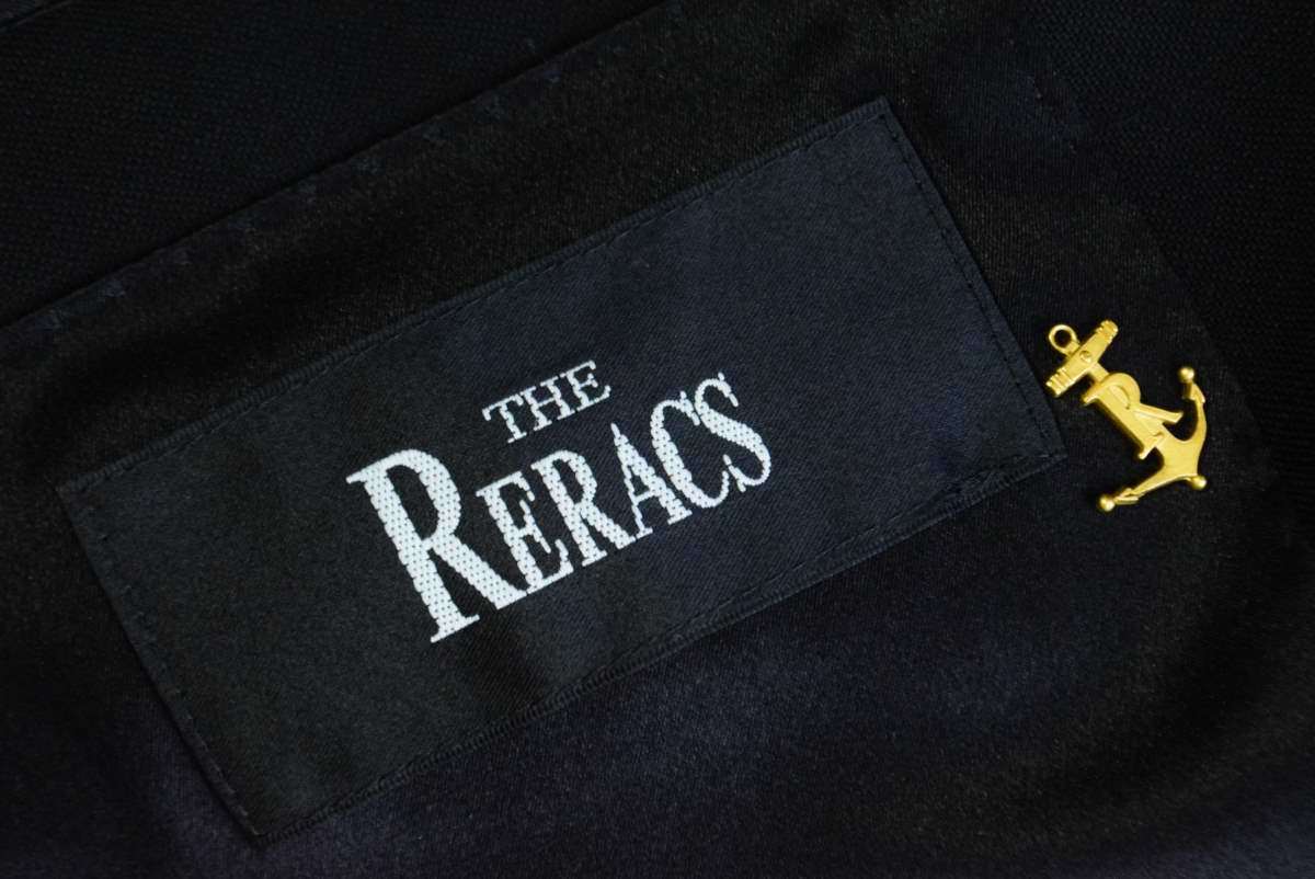 美品 THE RERACS × Ron Herman モヘア混 ロング ジャケット 46 ブラック ザリラクス KL4C2SLK51_画像8