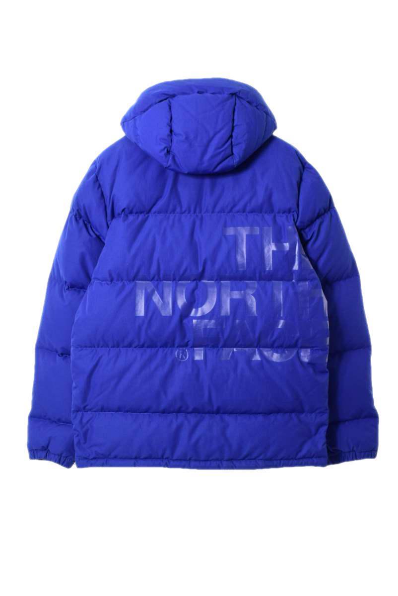 美品 THE NORTH FACE × JUNYA WATANABE グログラン ダウン ジャケット S ブルー ザノースフェイス KL4QASUS97_画像2