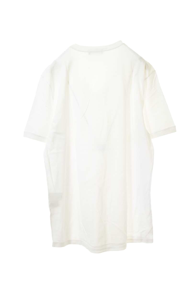 GIRELLI BRUNI コットン Vネック Tシャツ 52 ホワイト ジレッリブルーニ KL4CQBHK41_画像2