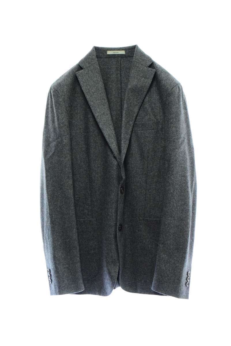 美品 BOGLIOLI DOVER ウール 段返り三つボタン セットアップ スーツ 46