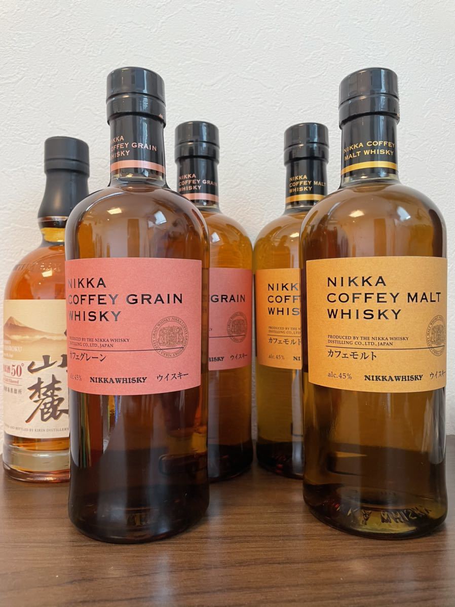 ニッカ カフェモルト カフェグレーン NIKKA キリン 富士山麓 樽熟原酒