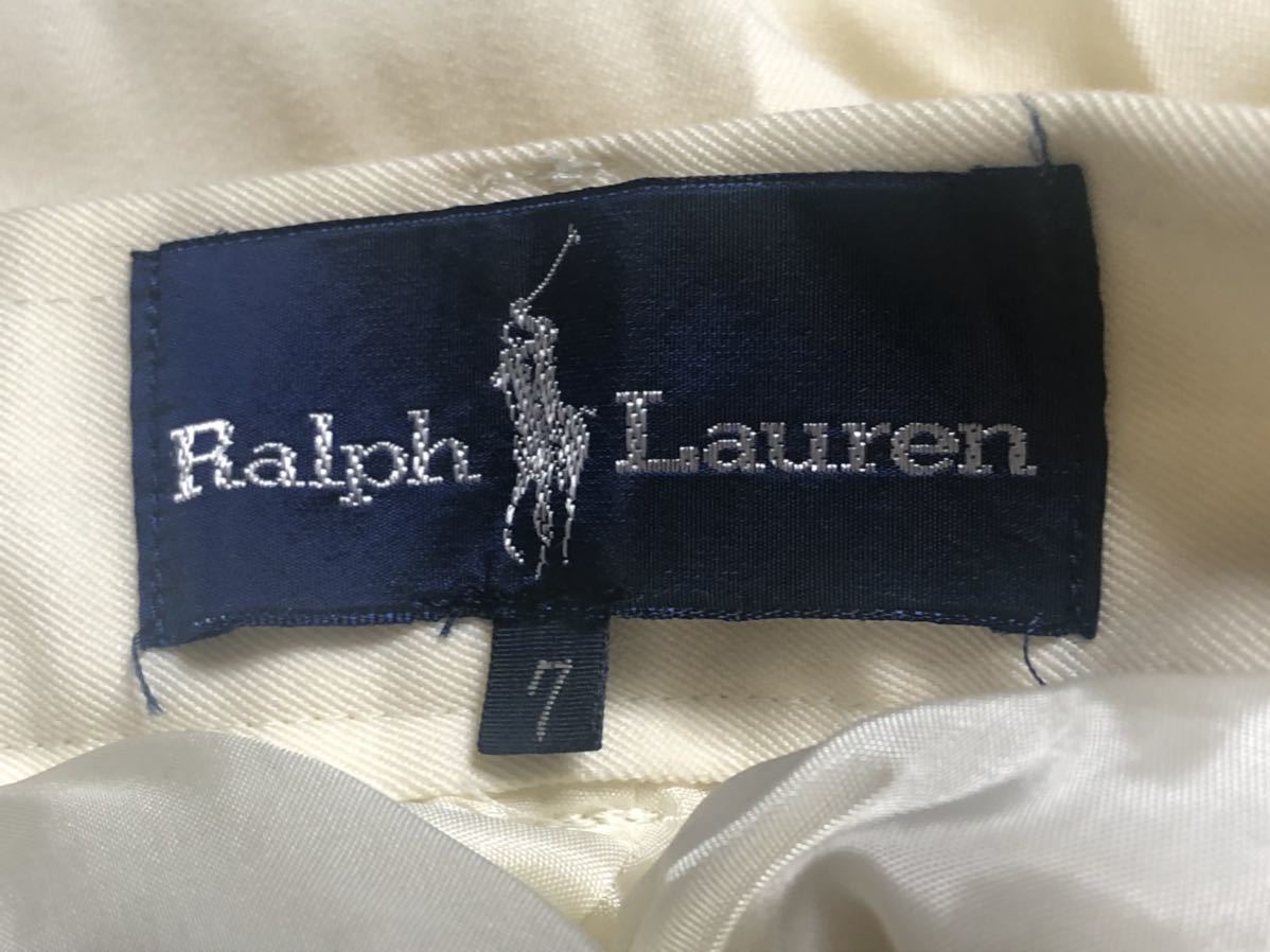 Ralph Lauren ラルフローレン　ズボン　ボトムス　サイズ　7 W 60 H 89 また下丈　76_画像3