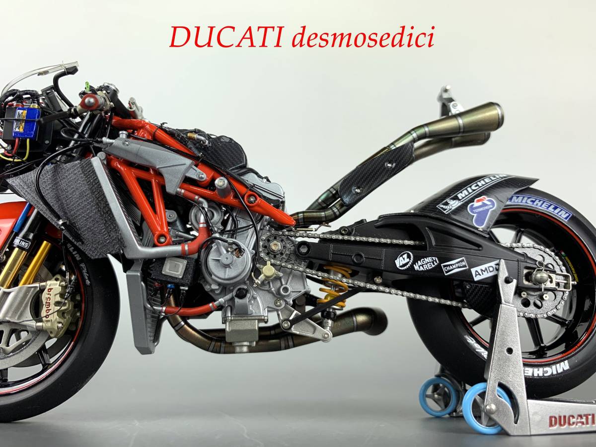 Yahoo!オークション - タミヤ製 Ducati desmosedici 製作完成品 Yahoo!オークション - タミヤ製 Ducati desmosedici 製作完成品