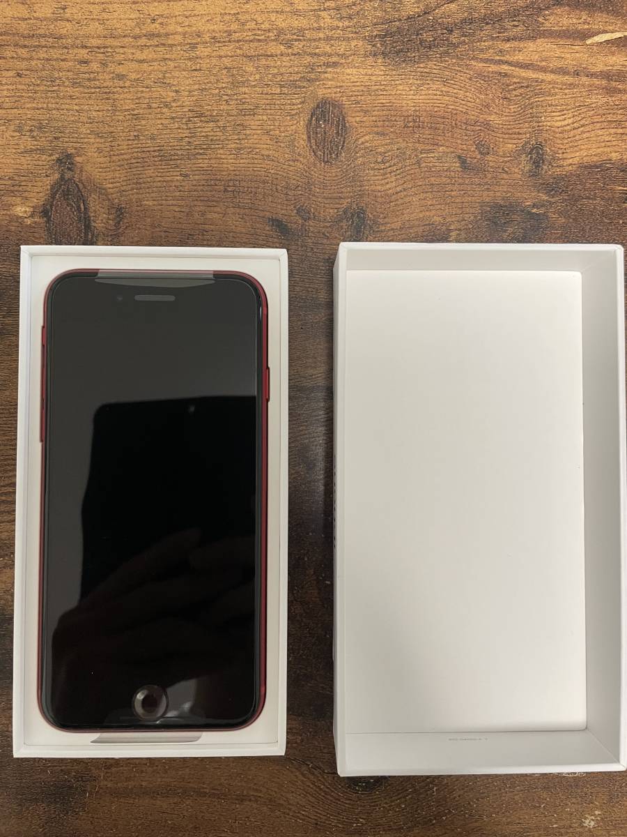 新品未使用 iPhone SE 第2世代 64GB product RED 赤 SIMロック解除済