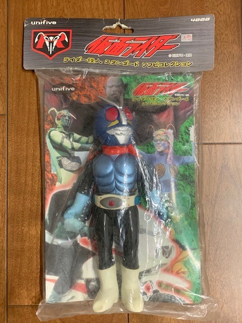 未開封 unifive 仮面ライダー ライダー怪人スタンダードソフビ 2000