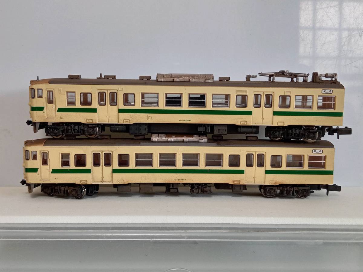 鉄コレ 713系 900番台 (第24弾) 2両編成 動力組み込み