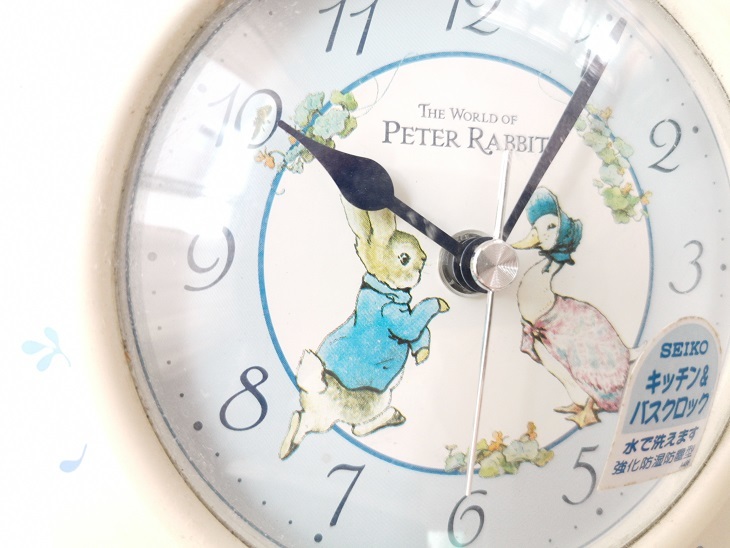 SEIKO kitchen & bus clock PETER RABBIT