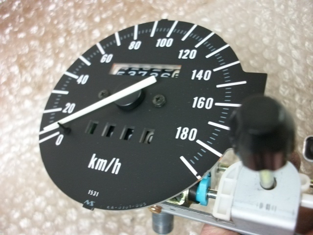 【BST】★カワサキ ZZR400 ZX400N 純正 スピードメーター トリップメーター　_画像2