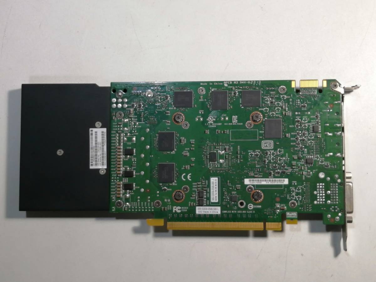低価国産 ヤフオク! - NVIDIA Quadro K4000 動作確認済 全国無料新品