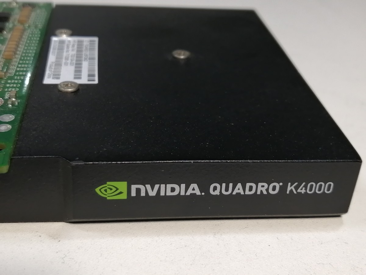 低価国産 ヤフオク! - NVIDIA Quadro K4000 動作確認済 全国無料新品