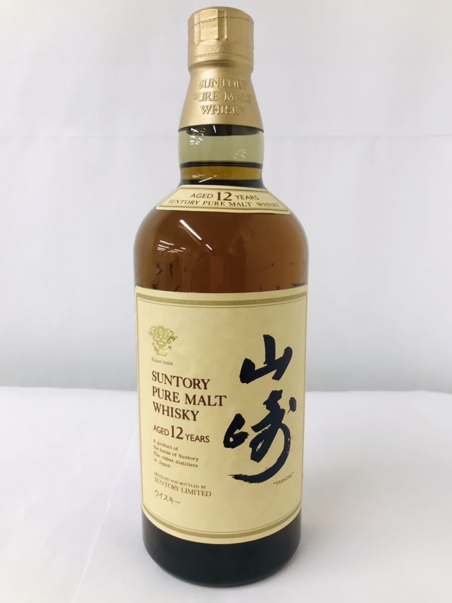 SUNTORY/サントリー】山崎12年 ピュアモルト ウイスキー 750ml 43% 旧