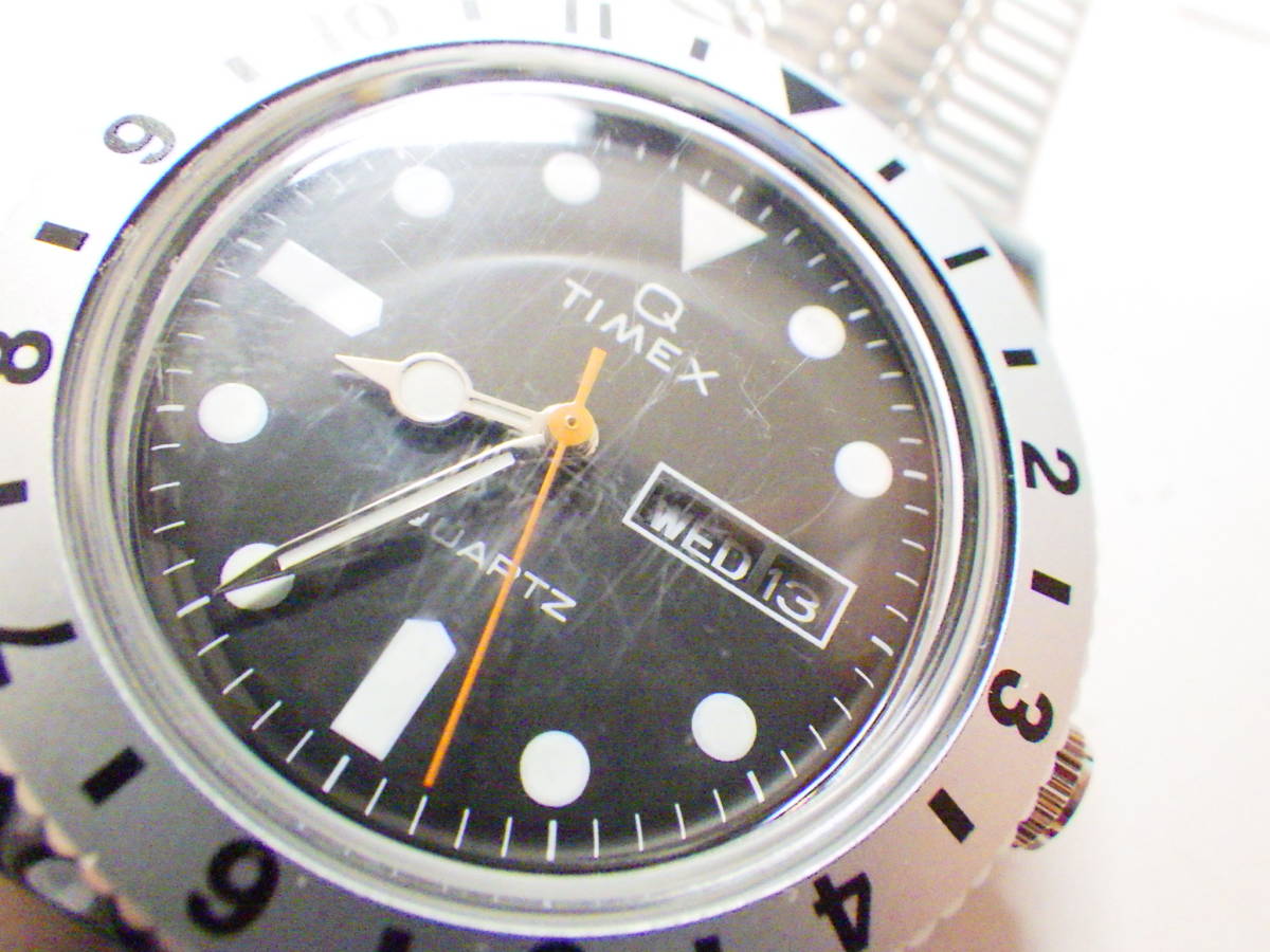 TIMEX タイメックス キュー クオーツ腕時計 TW2V00100 #185_画像2