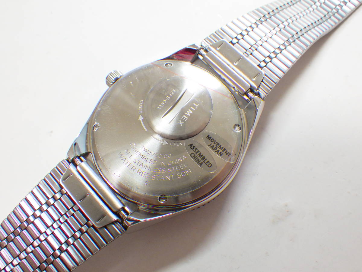 TIMEX タイメックス キュー クオーツ腕時計 TW2V00100 #185_画像3