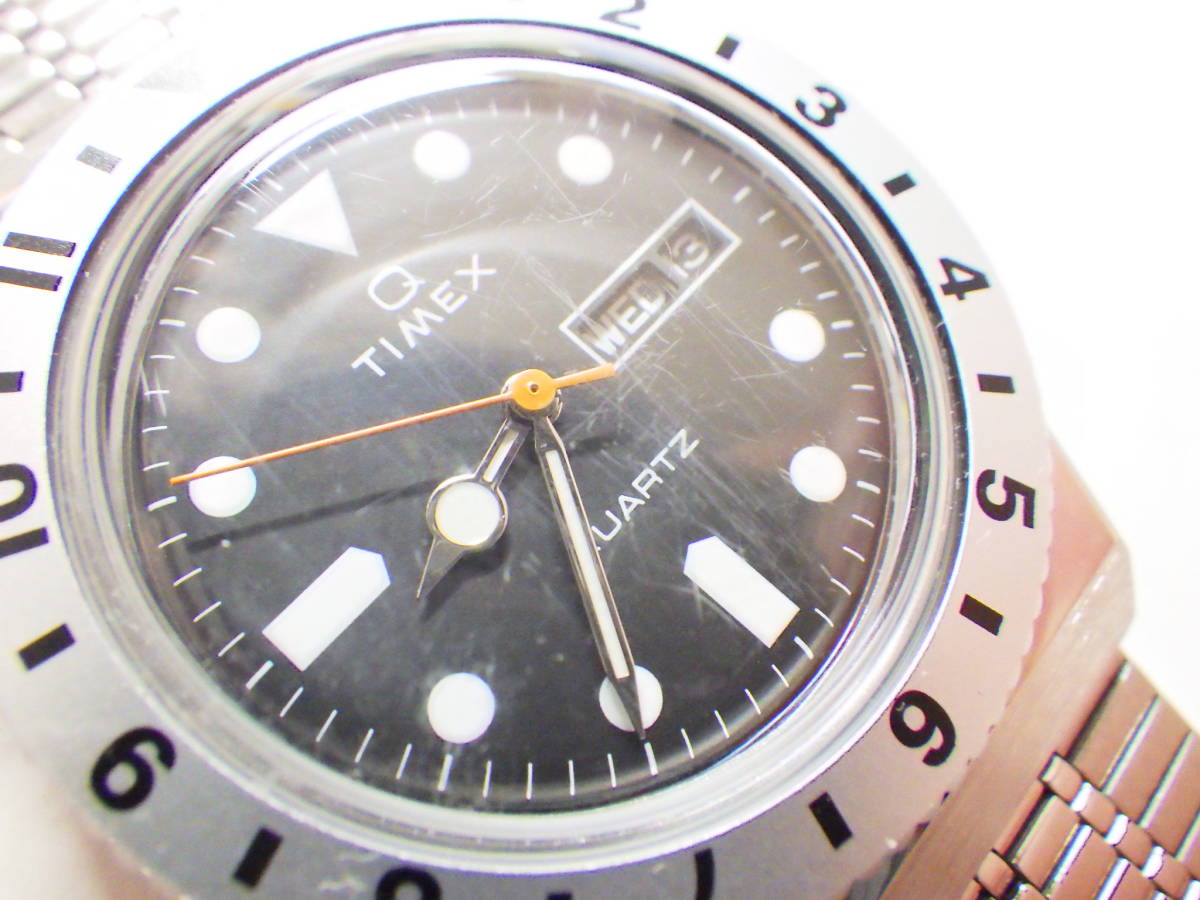 TIMEX タイメックス キュー クオーツ腕時計 TW2V00100 #185_画像7