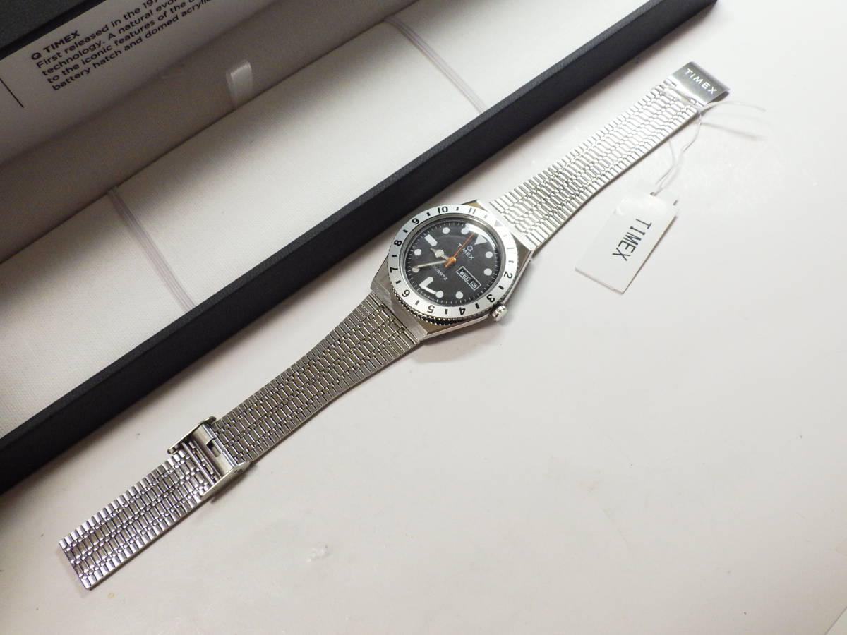 TIMEX タイメックス キュー クオーツ腕時計 TW2V00100 #185_画像8