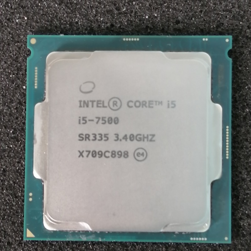 正常動作品 Intel Core i5 7500 3.40GHz-3.80GHz LGA1151 Kaby Lake ...