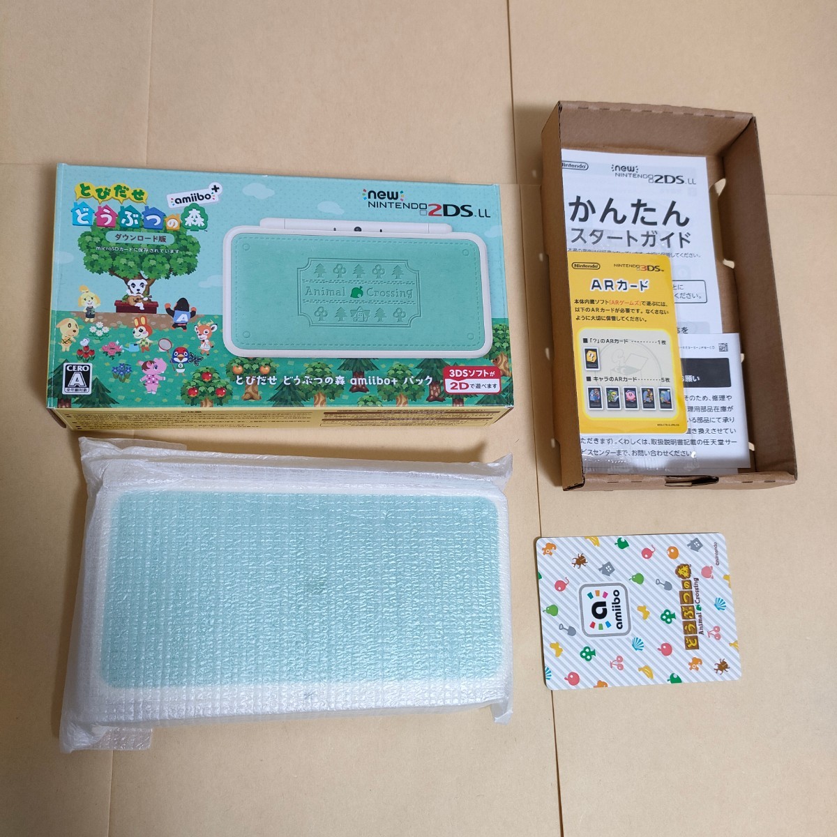 Newニンテンドー2DS LL 本体 とびだせ どうぶつの森 amiibo+パック