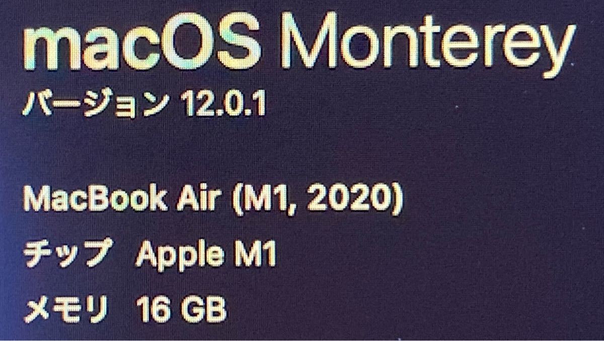 M1 MacBook Air GB SSDGB 本体美品｜PayPayフリマ