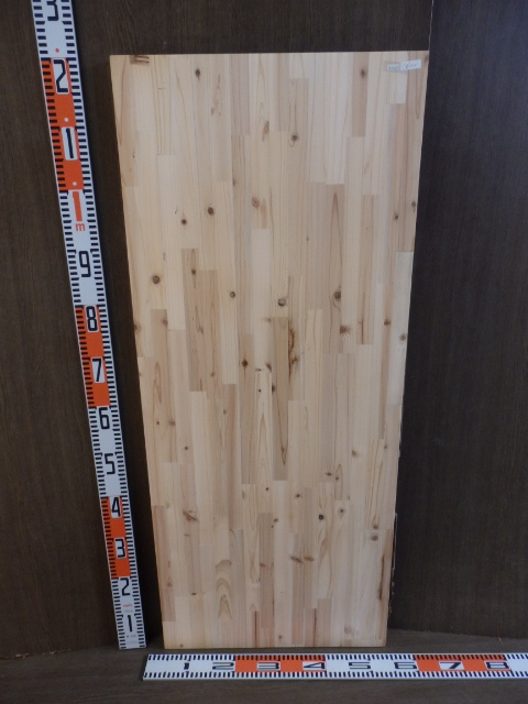 b2040602 杉集成材●約1m19.7cm×50.5cm×厚2.5cm☆無垢板１枚板 木材 板 DIY 板材 天板 棚板 テーブル 看板 花台など種類豊富！