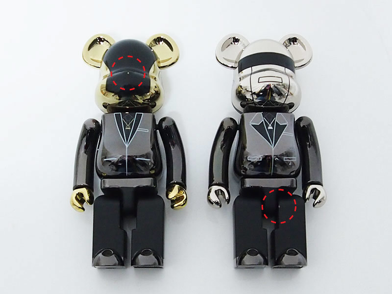 カテゴリ MEDICOM BE@RBRICK DAFT PUNK 新品の通販 by 七CHAN's shop