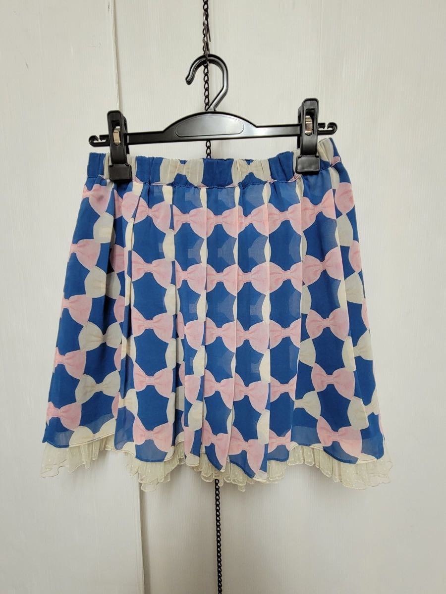 [Emily Temple Cute] ribbon pattern skirt / Emily Templecute 